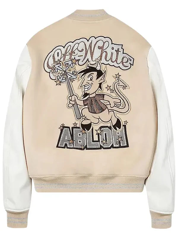 Off-White-AC-Milan-Varsity-Jacket-Cream-White