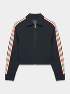 Off Campus 2026 Mika Abdalla Black Bomber Jacket