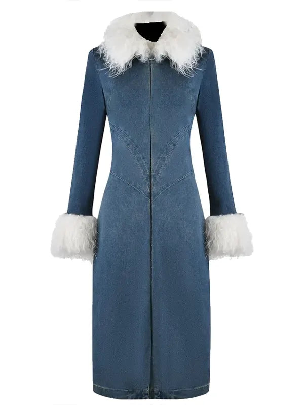 Off Campus S01 2026 Allie Hayes Denim Coat