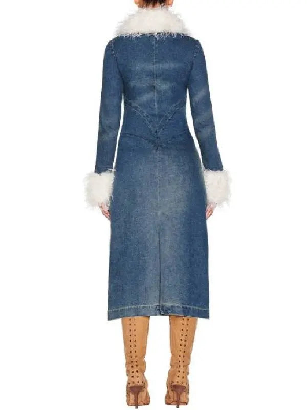 Off Campus S01 2026 Allie Hayes Denim Coat