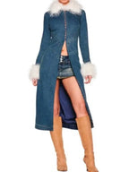 Off Campus S01 2026 Allie Hayes Denim Coat