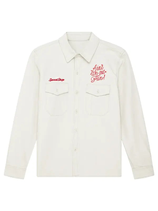 Off Campus S01 Dean Di Laurentis White Jacket