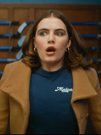 Off Campus S01 Hannah Wells Brown Coat
