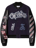 Off White Chicago Bulls Varsity Jacket