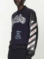 Off White Chicago Bulls Varsity Jacket