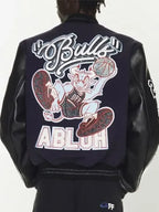 Off White Chicago Bulls Varsity Jacket