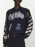 Off White Chicago Bulls Varsity Jacket
