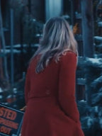 Our Christmas House Sabrina Orro Red Coat For Sale