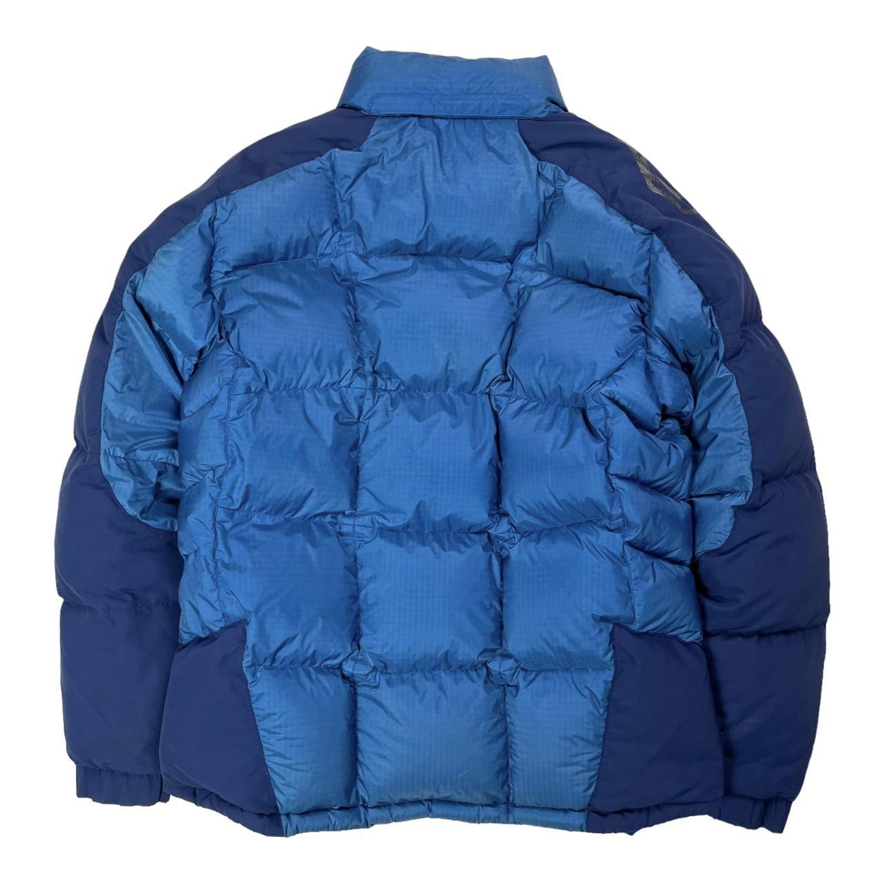 Montbell Bicolor Puffer Jacket Blue