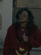 Power Book III Raising Kanan Raquel Thomas Maroon Jacket