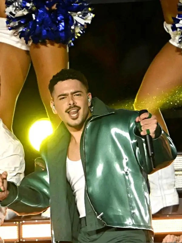 Pedro Sampaio Half Time Show Green Jacket