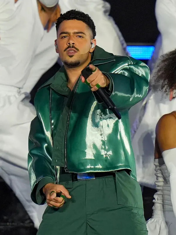 Pedro Sampaio Half Time Show Green Jacket