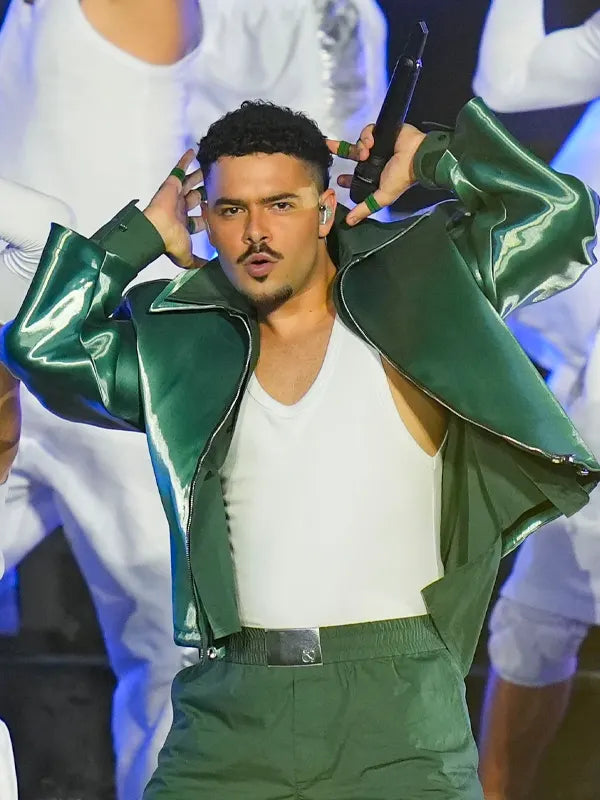 Pedro Sampaio Half Time Show Green Jacket