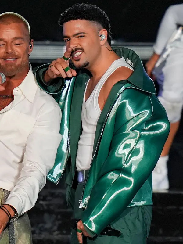Pedro Sampaio Half Time Show Green Jacket