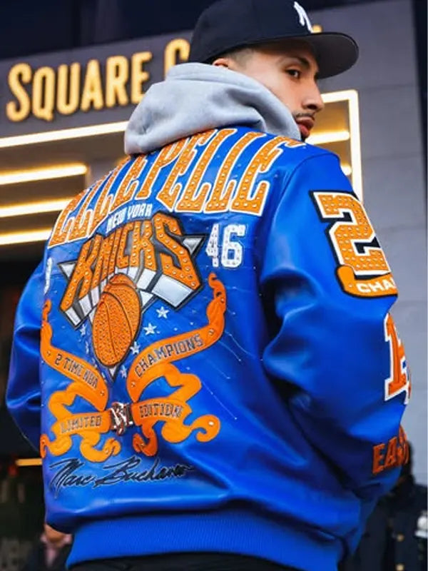 Pelle Pelle X Fisll For The City Of Knicks Jacket