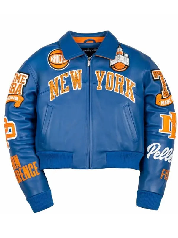 Pelle Pelle X Fisll For The City Of Knicks Jacket