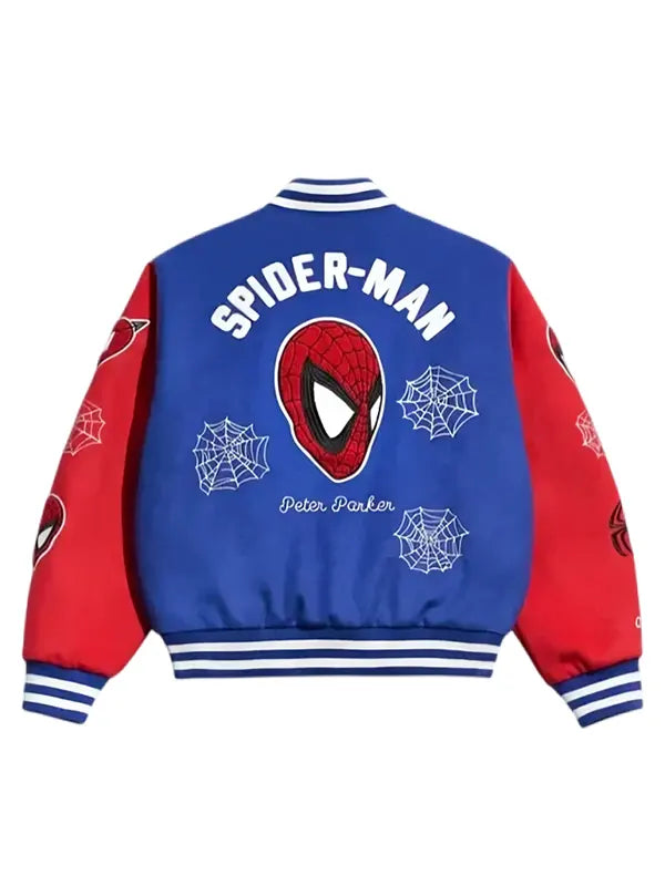 Peter Parker Spider Man Varsity Jacket
