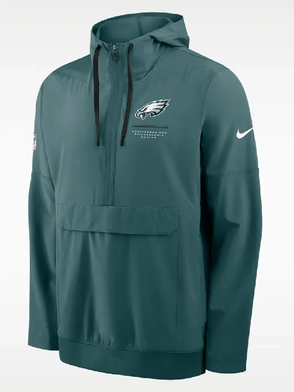 Philadelphia Eagles 2026 Sideline Anorak Green Jacket