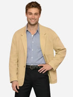 Photocall Event Douglas Booth Beige Blazer