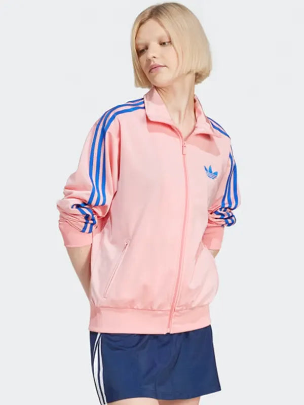 Pink Adidas Firebird Jacket