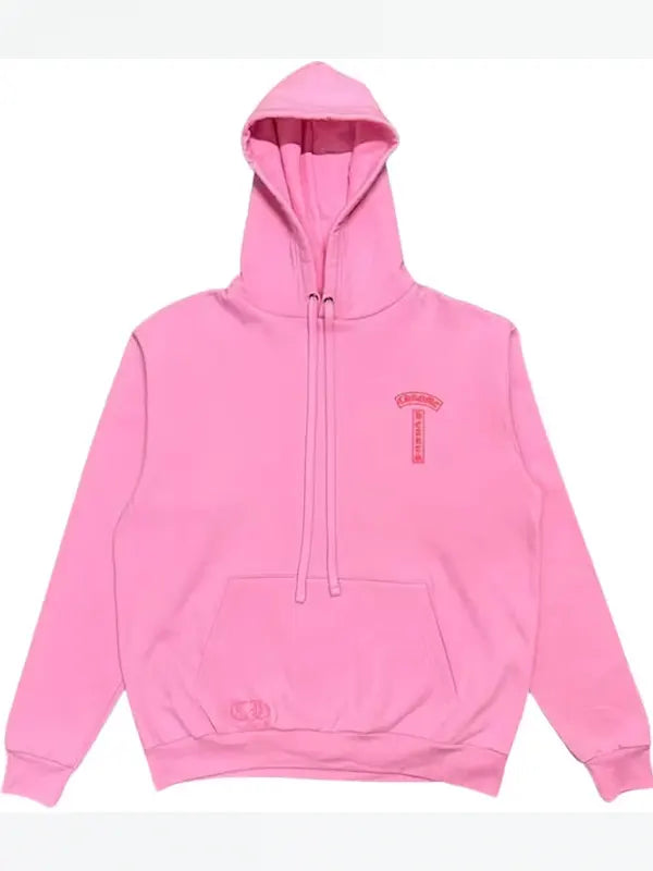 Pink Chrome Hearts Hoodie