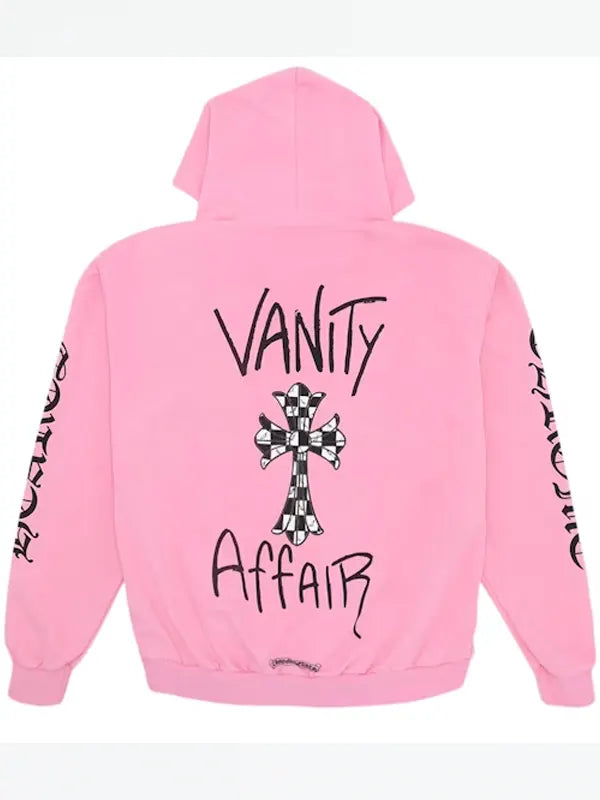 Pink Chrome Hearts Hoodie