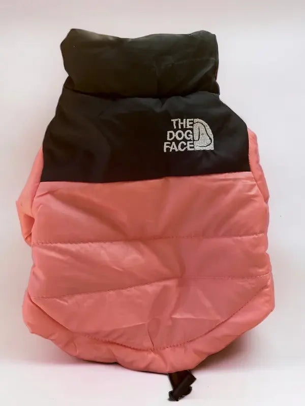Pink North Face Dog Jacket