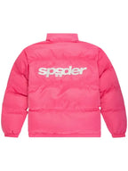 Pink Sp5der Puffer Jacket