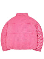 Pink Sp5der Puffer Jacket