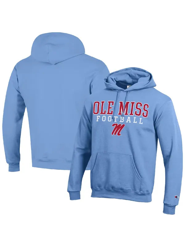 Powder Blue Ole Miss Hoodie