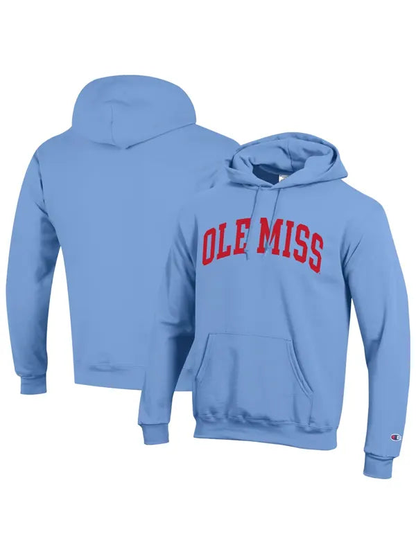 Powder Blue Ole Miss Hoodie