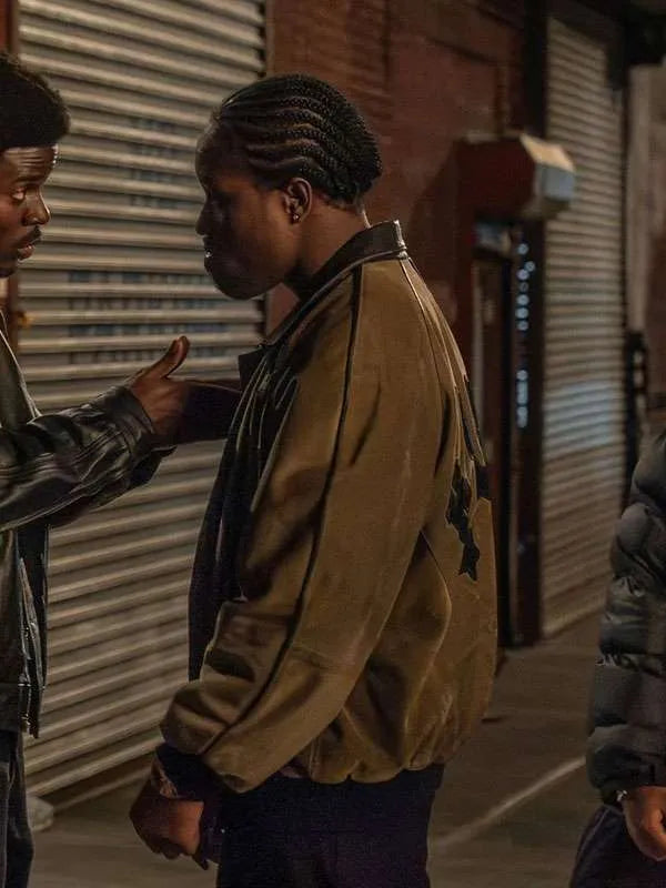 Shameik Moore Power Book III Raising Kanan Bomber Jacket