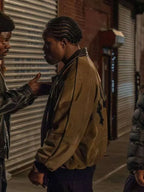 Shameik Moore Power Book III Raising Kanan Bomber Jacket