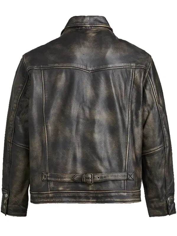 Power Ballad 2026 Nick Jonas Black Leather Jacket