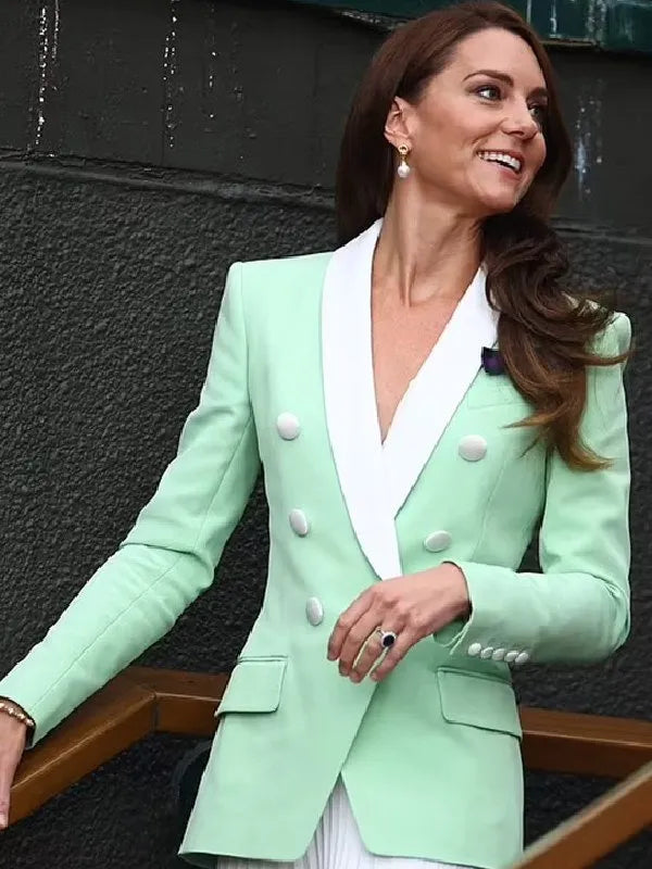 Princess Kate Mint Green Blazer