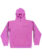 Purple Chrome Hearts Hoodie