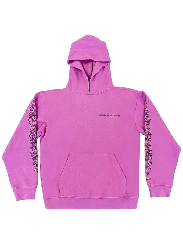 Purple Chrome Hearts Hoodie
