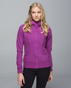 Purple Lululemon Scuba Jacket