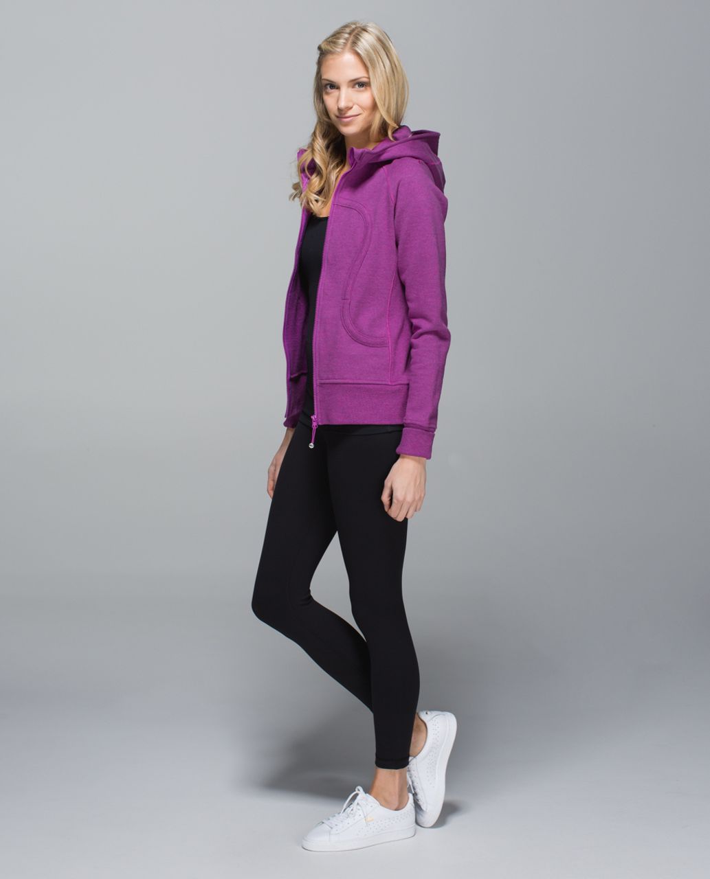 Purple Lululemon Scuba Jacket