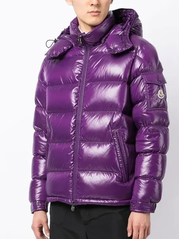 Purple Moncler Maya Jacket