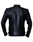 Racer Black Vintage Leather Biker Jacket Buy