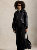 Ralph Lauren Yankees Bomber Jacket Leather