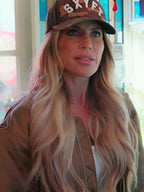 Real Housewives of OC S20 Jennifer Pedranti Beige Bomber Jacket
