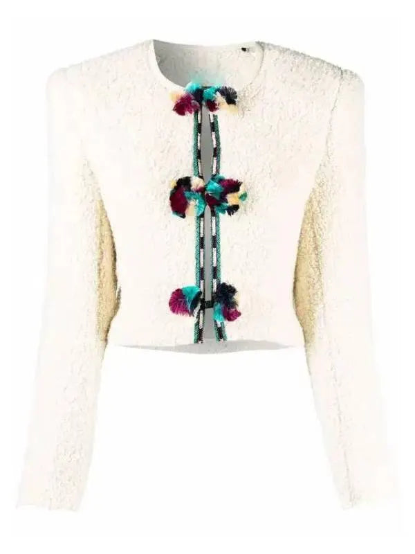 Real Housewives of Atlanta S17 Shamea Morton Pompom Jacket