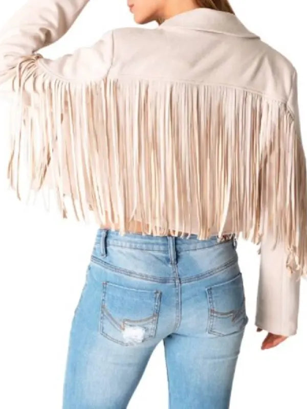 Real Housewives of Orange County S20 Jennifer Pedranti Fringe Jacket