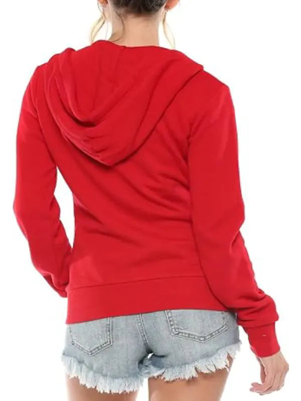 Real Housewives of Orange County S20 Tamra Judge Red Zip Hoodie