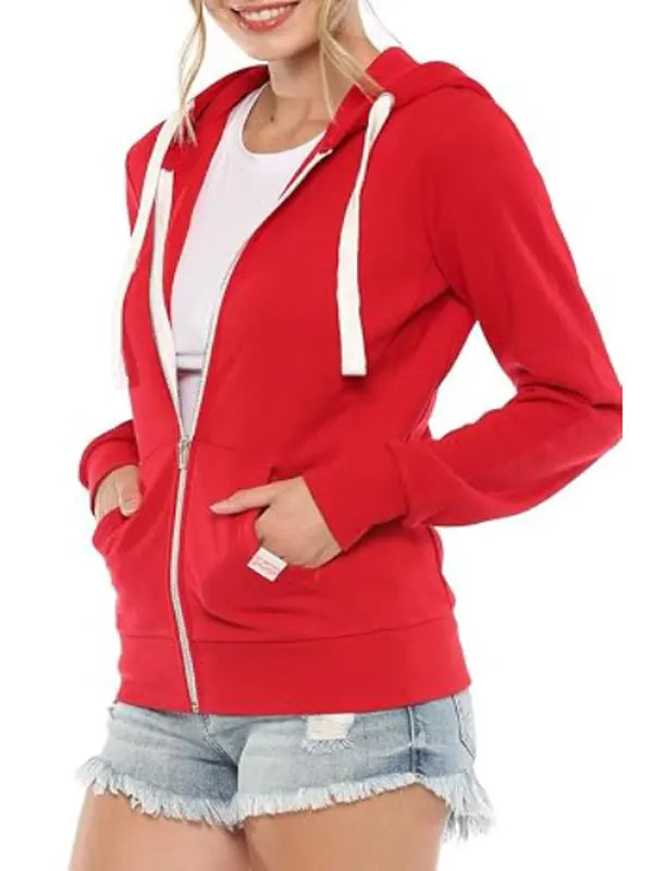 Real Housewives of Orange County S20 Tamra Judge Red Zip Hoodie