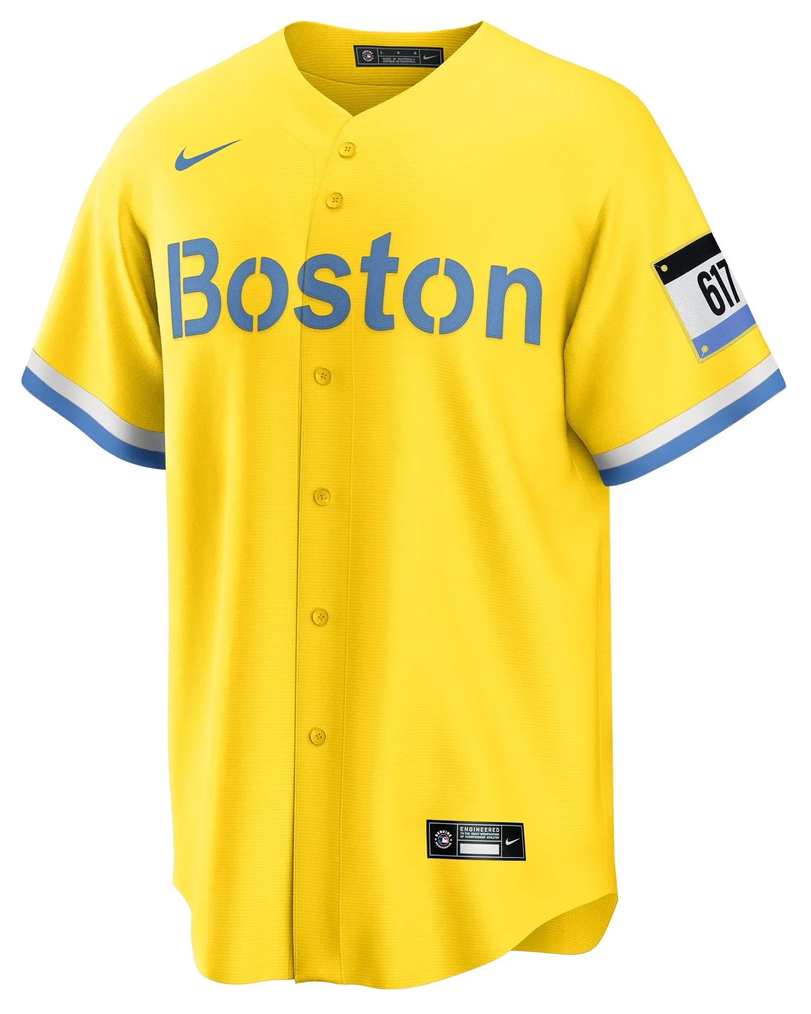 Red-Sox-Yellow-Jersey