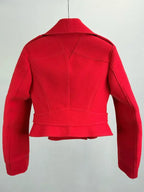 Red Alexander Mcqueen Jacket