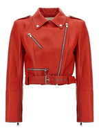 Red Alexander Mcqueen Jacket